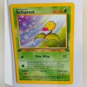 POKEMON~First Edition Bellsprout 1999 Jungle 49/64 Common